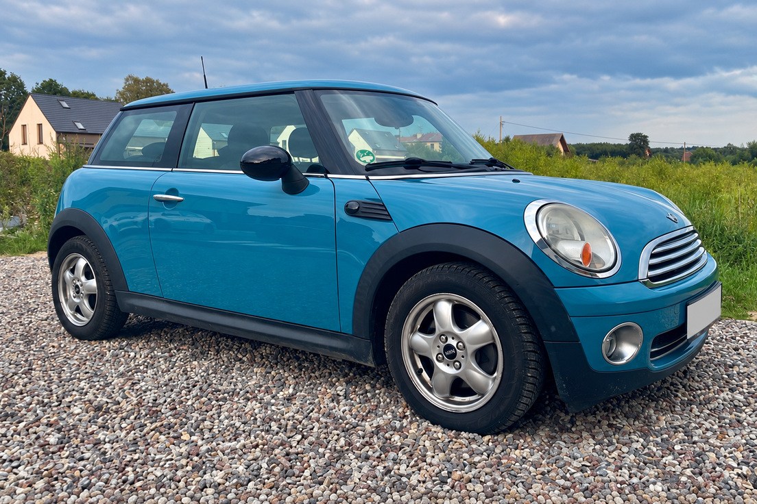 MINI Hatch — hatchback, kolor niebieski; samochód kupiony przez Skup Aut Turbo